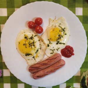 Яичница «По домашнему»